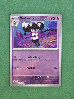 Pokemon TCG Gothorita (Master Ball Pattern) 042/086 Sv: White Flare Holo - Image 2