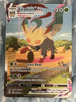 Leafeon VMAX (Alternate Art Secret) 205/203 Pokemon TCG Evolving Skies Holo 🔥 - Image 2
