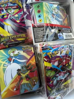 Pokemon TCG Mega Evolution Mini Portfolio w/Booster 12x Box - Factory Sealed - Image 2