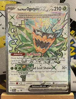 Teal Mask Ogerpon ex 166 Sv: Scarlet & Violet Promo Pokemon TCG - Image 1