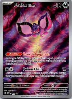 Pecharunt 129 Black Star Promo Near Mint Holo Pokemon - Image 1