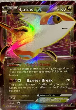 Pokemon Latias EX 85/116 - 2014 - Black & White: Plasma Freeze expansion set - Image 2