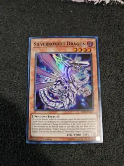 Silverrokket Dragon SDRR-EN001 Super Rare 1st - YUGIOH - Image 1