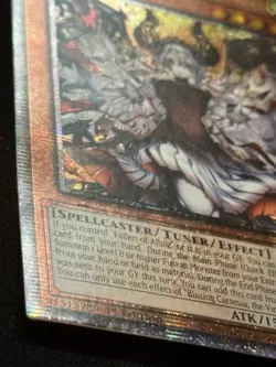 Yugioh - Blazing Cartesia, the Virtuous - RA04-EN041 - QCR 1st Ed Alt Art - MP - Image 2