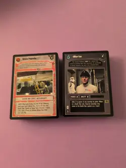 Star Wars ccg 785 cards no duplicates. Lot C - Image 2