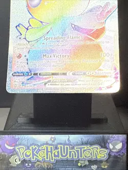 Pokemon Card Victini Vmax 165/163 Battle Styles Set Secret Rare Played - Image 3