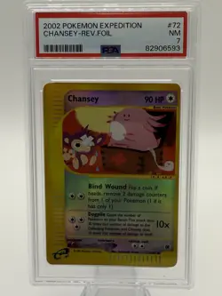 Chansey 072/165 Expedition Base Set Reverse Holo for sale online - Image 1