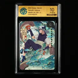 CCG Pristine 10 KAYOU Official 2025 Naruto CCG Card NRB08-CR-002 Yakushi Kabuto - Image 1