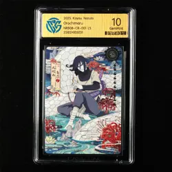 CCG GemMint 10 KAYOU Official 2025 Naruto CCG Card NRB08-CR-001 Orochimaru - Image 1