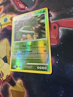 Torterra 17/130 Reverse Holo Diamond & Pearl Base Pokemon Card LP - Image 2