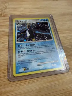 Pokemon TCG Empoleon Holo Rare Card 4/130 Diamond & Pearl LP Condition - Image 1