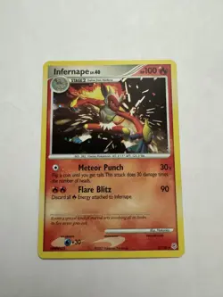 Infernape 5/130 Holo Rare Diamond & Pearl LP Card Pokemon TCG 2007 - Image 4