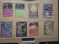 Pokemon Card Lot of 8 Cards Ninetails, Charizard, Tyranitar - Image 1