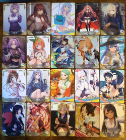 Beautiful 20 Goddess Story Card Lot - Anime Girls Waifu Nagatoro Kaguya Roxy - Image 1