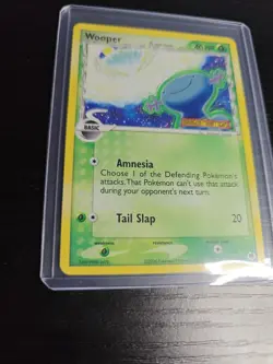 Wooper EX Dragon Frontiers 71/101 Reverse Holo STAMPED Pokemon Card - Image 3