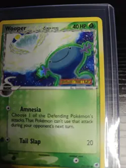 Wooper EX Dragon Frontiers 71/101 Reverse Holo STAMPED Pokemon Card - Image 5