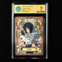 CCG Mint 9 KAYOU Official 2025 Naruto CCG Card NRB08-SP-004 Inuzuka Kiba - Image 1