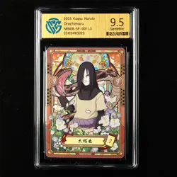 CCG GemMint 9.5 KAYOU Official 2025 Naruto CCG Card NRB08-SP-001 Orochimaru - Image 1
