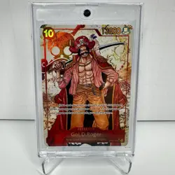 Gol D Roger OP09-118 SEC Alt Art One Piece Character Card Mint NM - Image 1