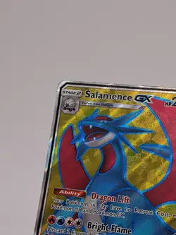 Salamence GX SM139 Full Art Black Star Promo Ultra Rare Holo Pokemon Card TCG - Image 3