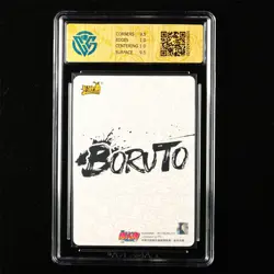 CCG GemMint 10 KAYOU Official 2025 Naruto CCG Card NRB08-AR-007 Uzumaki Naruto - Image 2