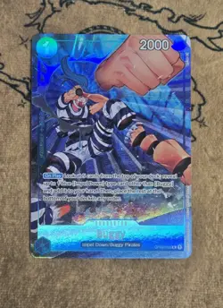 One Piece Card Game Buggy (Alternate Art) OP02-058 Rare NM English - Image 1