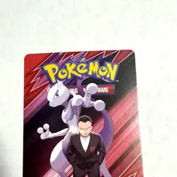Destined Rivals Pokemon Build & Battle Prerelease Mewtwo Trainer Tip Card - Image 3