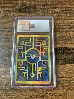 CGC 6 Ancient Mew 2000 Movie Promo Holo SWIRL Pokemon Card - Image 2