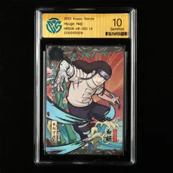 CCG GemMint 10 KAYOU Official 2025 Naruto CCG Card NRB08-AR-003 Hyuga Neji - Image 1