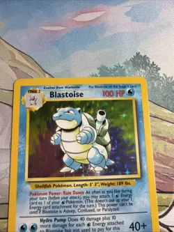 1999 Holo Rare Blastoise 2/102 Base Set Pokemon Card WOTC TCG Original Set - - Image 2