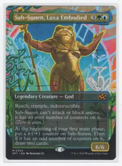 #354 2025 Aetherdrift Sab-Sunen, Luxa Embodied Mythic - Image 1