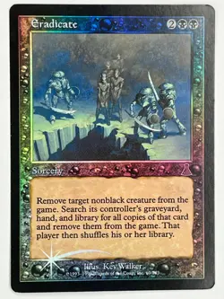 MTG Foil 1X Eradicate X1 Urza's Destiny Magic - Played - Image 1