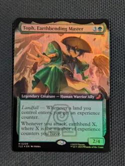 Toph, Earthbending Master - Extended Art Foil - Avatar: The Last Airbender - TLE - Image 1