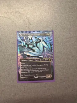 Spectacular Spider-Man (0241) (Borderless) (Textured Foil) Marvel's... - Image 1