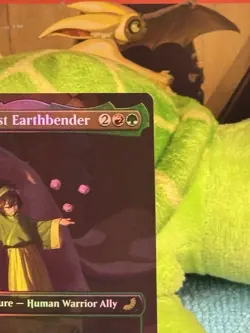 MTG Avatar Toph, Greatest Earthbender TLE 0070 Borderless Foil Mythic NM - Image 2