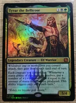 Tyvar the Bellicose - March of the Machine: The Aftermath - FOIL - NM - Image 1