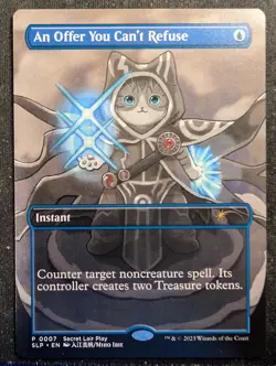 An Offer You Can't Refuse - Borderless - Secret Lair Play Promo (MTG) - Image 1