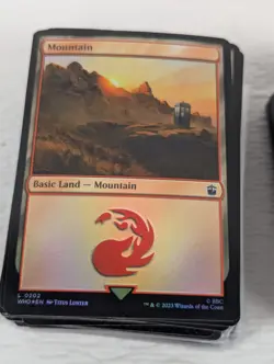 MTG - 324 Foil Lands - 225 Basic / 76 Full Art / 23 Surge Foil - FREE S&H - NR! - Image 4
