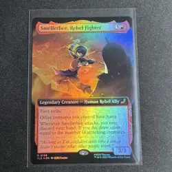 Smellerbee, Rebel Fighter (Extended Art Foil) Rare MTG Avatar Eternal - Image 1