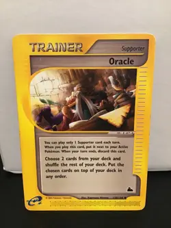 Oracle 138/144 Pokemon Skyridge Uncommon - Image 1