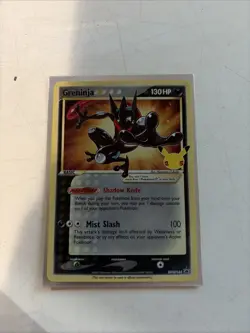 Pokemon TCG Greninja Gold Star SWSH144 Celebrations 25th Near Mint- 🎄🇬🇧 - Image 1