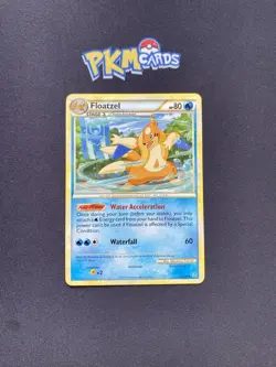 Pokemon TCG Floatzel Unleashed 16/95 Regular Rare LP. - Image 1