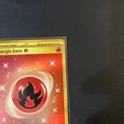 🇮🇹pokemon ENERGIA BASE FUOCO 230/197 • Rara Segreta Oro • Ossidiana Infuocata - Image 3