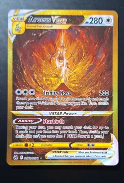 Pokemon TCG Arceus VSTAR Crown Zenith GG70/GG70 Gold Secret Rare Holo NM - Image 1