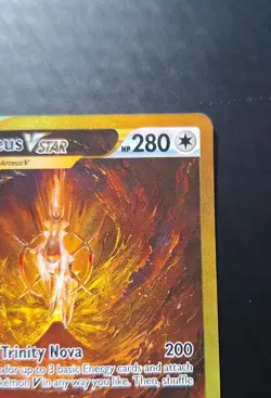 Pokemon TCG Arceus VSTAR Crown Zenith GG70/GG70 Gold Secret Rare Holo NM - Image 3