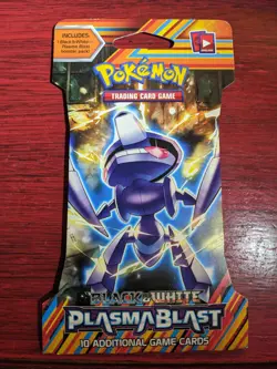 Pokemon TCG Black White Plasma Blast Booster Pack rare SLEEVED sealed brand new - Image 1
