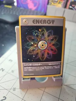 Pokemon TCG Rainbow Energy Team Rocket Set Holo Japanese Vintage Rare MP - Image 2