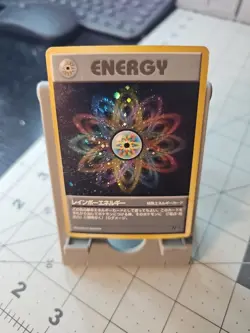 Pokemon TCG Rainbow Energy Team Rocket Set Holo Japanese Vintage Rare MP - Image 3