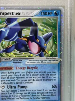 Pokemon TCG - Swampert EX 98/100 - Holo - Crystal Guardians - Graded - PSA 7 - Image 4