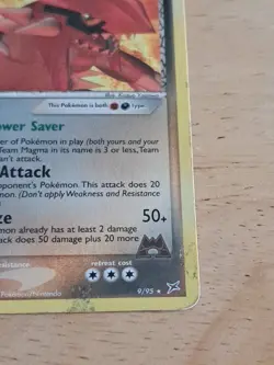 Pokemon TCG Team Magma's Groudon 9/95 Non-Holo Rare - MP/HP - Image 4